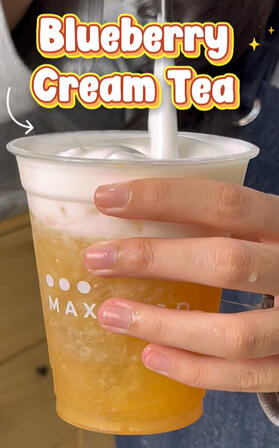 Blueberry Cream Tea